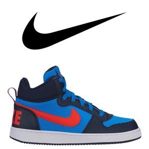 Nike Court Borough Mid GS 'Obsidian Photo Blue' - Size 6